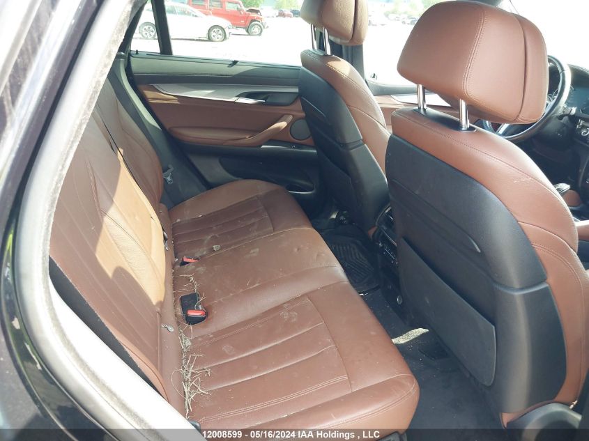 2016 BMW X6 VIN: 5UXKU2C59G0N81796 Lot: 12008599