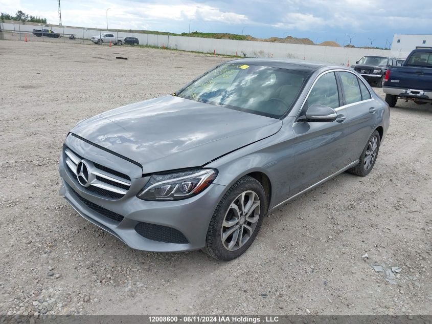 2015 Mercedes-Benz C-Class VIN: 55SWF4KB8FU077349 Lot: 12008600