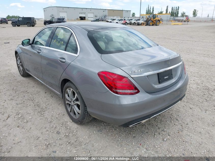 2015 Mercedes-Benz C-Class VIN: 55SWF4KB8FU077349 Lot: 12008600