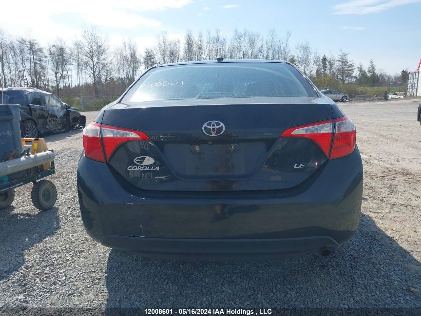 2014 Toyota Corolla Le VIN: 2T1BURHE6EC020977 Lot: 12008601