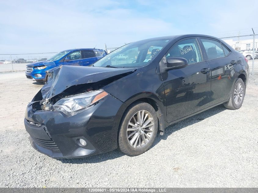 2014 Toyota Corolla Le VIN: 2T1BURHE6EC020977 Lot: 12008601