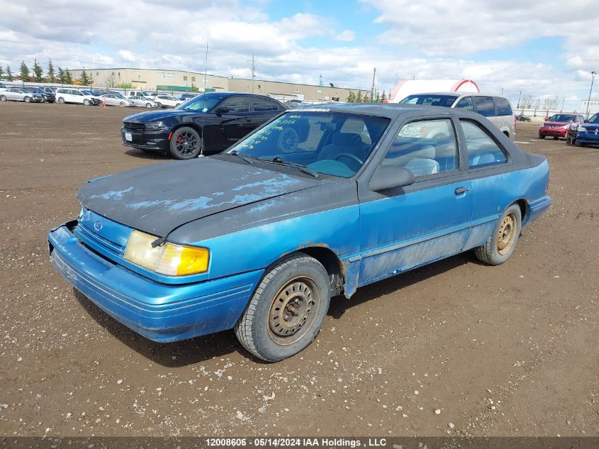 1992 Ford Tempo Gl VIN: 1FABP31X1NK115158 Lot: 12008605