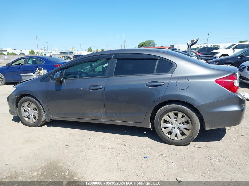 2012 Honda Civic Sdn VIN: 2HGFB2F44CH122064 Lot: 12008608