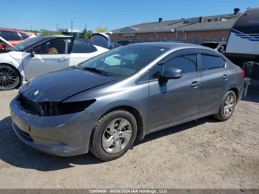 2012 Honda Civic Sdn VIN: 2HGFB2F44CH122064 Lot: 12008608