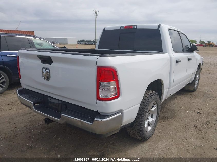 2019 Ram 1500 Tradesman VIN: 1C6SRFGT2KN542263 Lot: 12008627