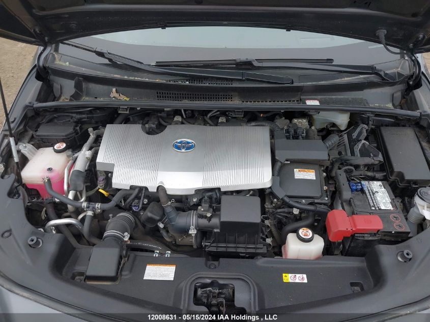 2020 Toyota Prius Prime Upgrade VIN: JTDKARFP4L3121339 Lot: 12008631