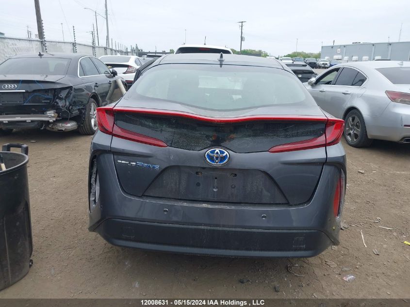 2020 Toyota Prius Prime Upgrade VIN: JTDKARFP4L3121339 Lot: 12008631