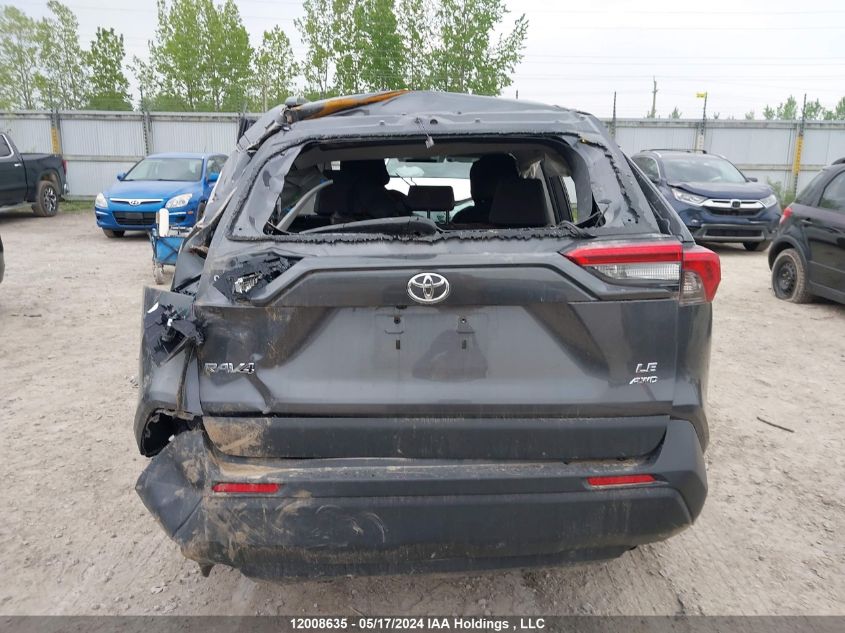 2020 Toyota Rav4 Le VIN: 2T3B1RFV1LC121151 Lot: 12008635