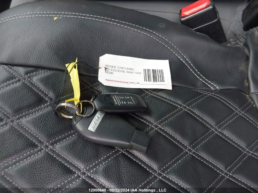 2019 Ram 1500 Classic St VIN: 3C6RR7KT3KG609599 Lot: 12008640