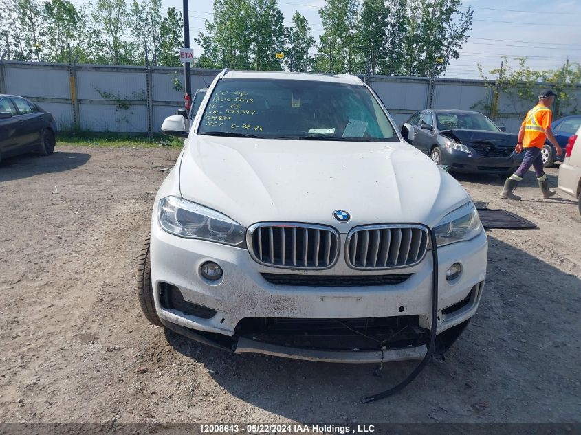 2016 BMW X5 VIN: 5UXKR0C50G0S93347 Lot: 12008643