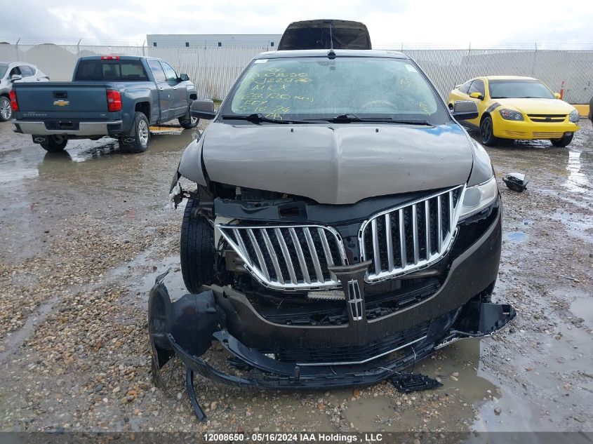 2011 Lincoln Mkx VIN: 2LMDJ8JK9BBJ22970 Lot: 12008650