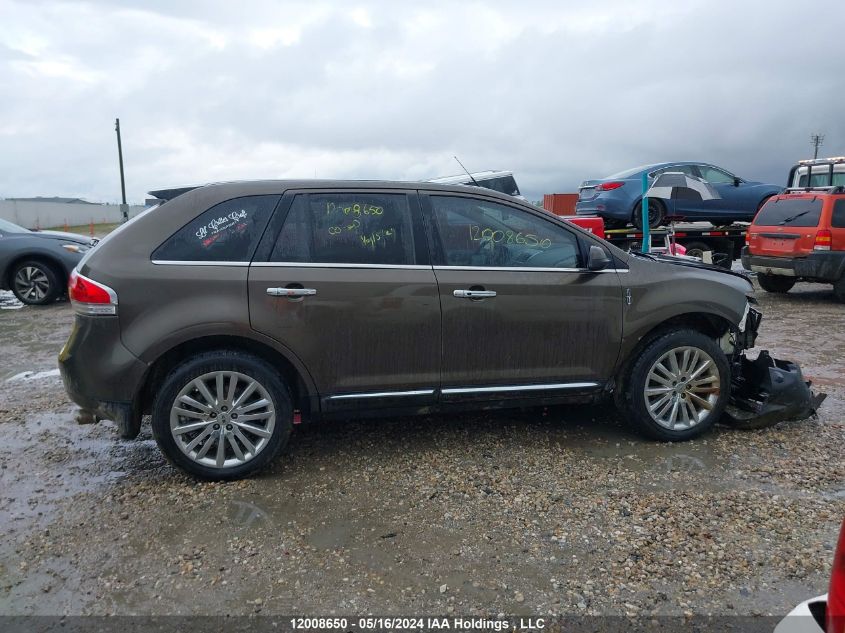 2011 Lincoln Mkx VIN: 2LMDJ8JK9BBJ22970 Lot: 12008650
