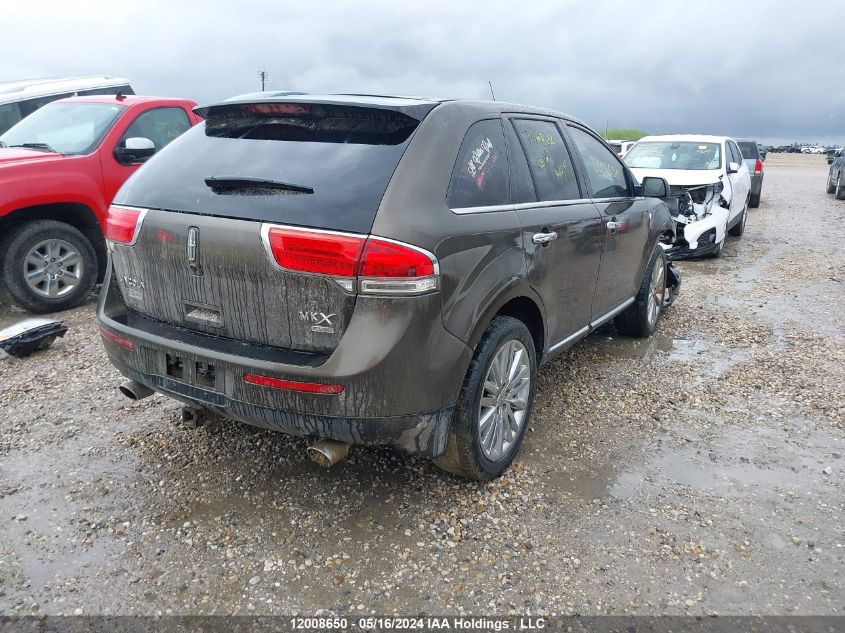 2011 Lincoln Mkx VIN: 2LMDJ8JK9BBJ22970 Lot: 12008650