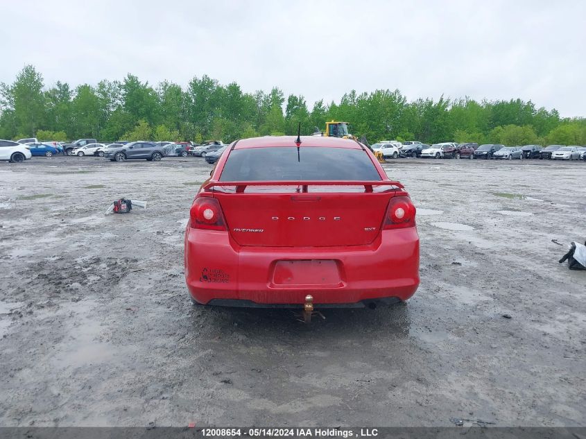 2013 Dodge Avenger Sxt VIN: 1C3CDZCB3DN675390 Lot: 12008654