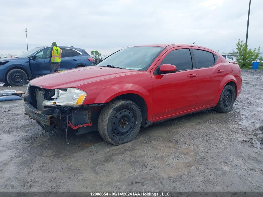 2013 Dodge Avenger Sxt VIN: 1C3CDZCB3DN675390 Lot: 12008654