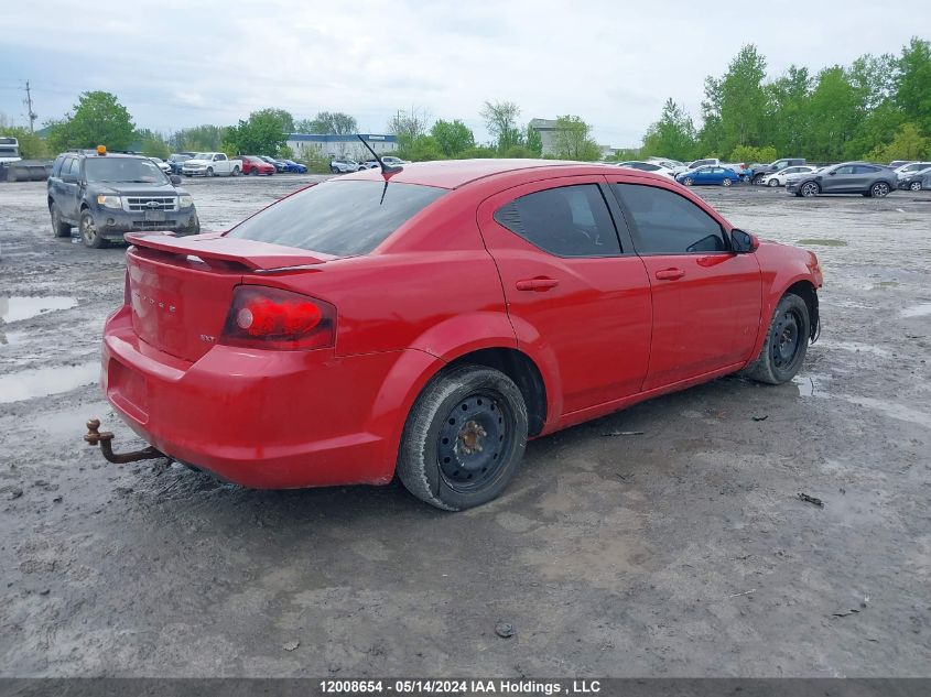 2013 Dodge Avenger Sxt VIN: 1C3CDZCB3DN675390 Lot: 12008654