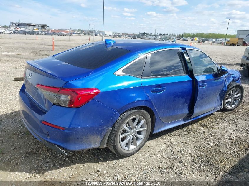 2022 Honda Civic Sedan VIN: 2HGFE2F34NH123099 Lot: 12008659