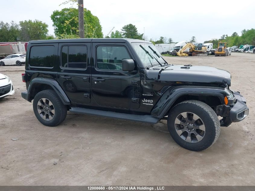 2019 Jeep Wrangler Unlimited Sahara VIN: 1C4HJXEN5KW522054 Lot: 12008660