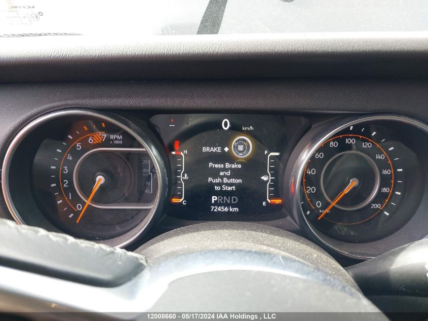 2019 Jeep Wrangler Unlimited Sahara VIN: 1C4HJXEN5KW522054 Lot: 12008660