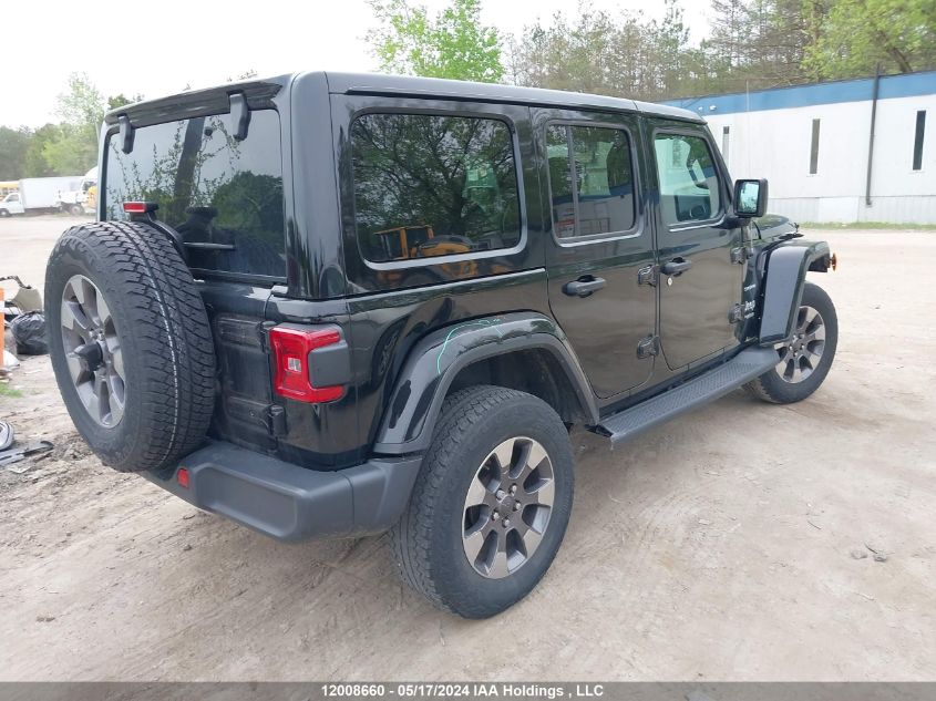 2019 Jeep Wrangler Unlimited Sahara VIN: 1C4HJXEN5KW522054 Lot: 12008660