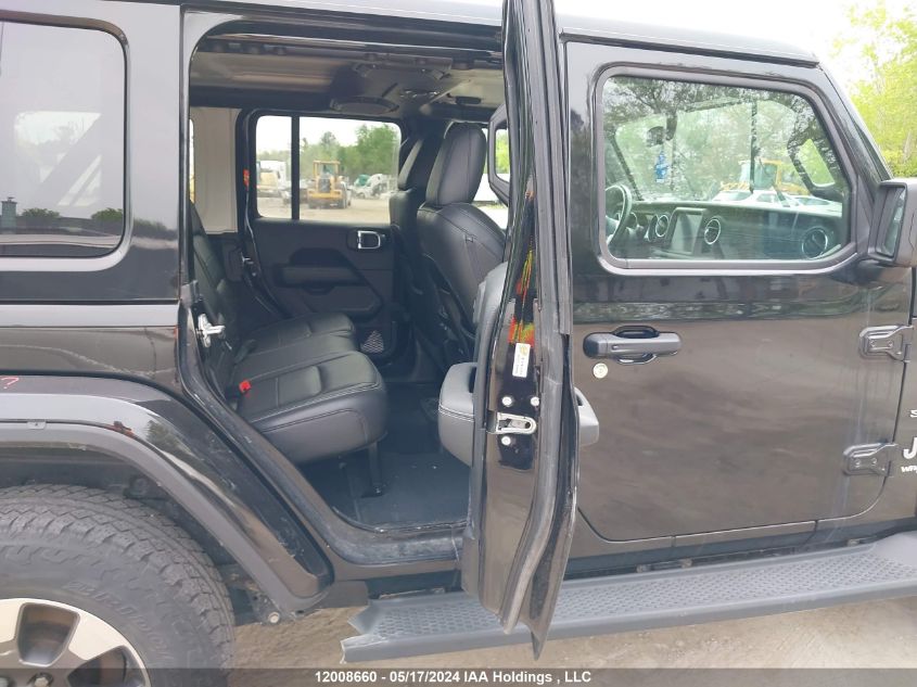 2019 Jeep Wrangler Unlimited Sahara VIN: 1C4HJXEN5KW522054 Lot: 12008660