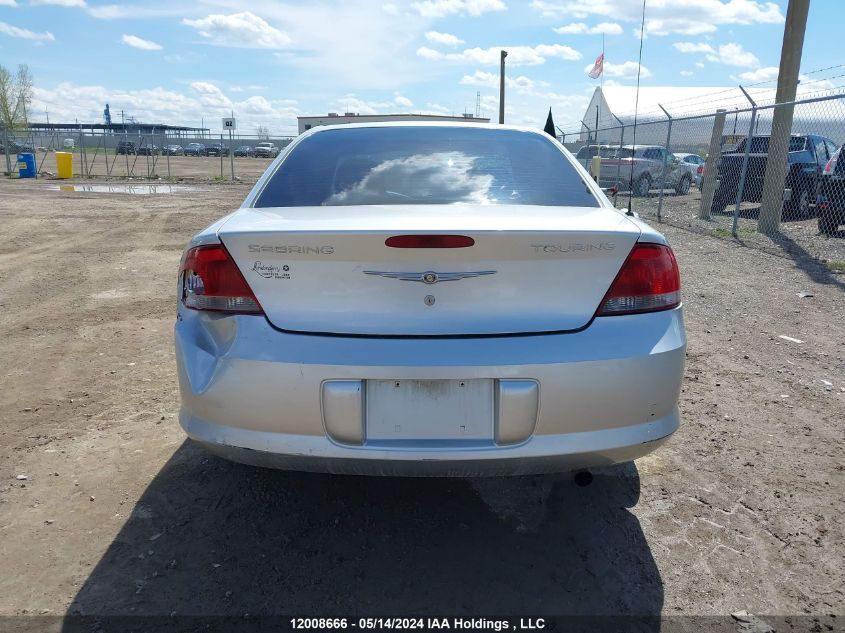 2004 Chrysler Sebring Lxi VIN: 1C3EL56R74N355504 Lot: 12008666