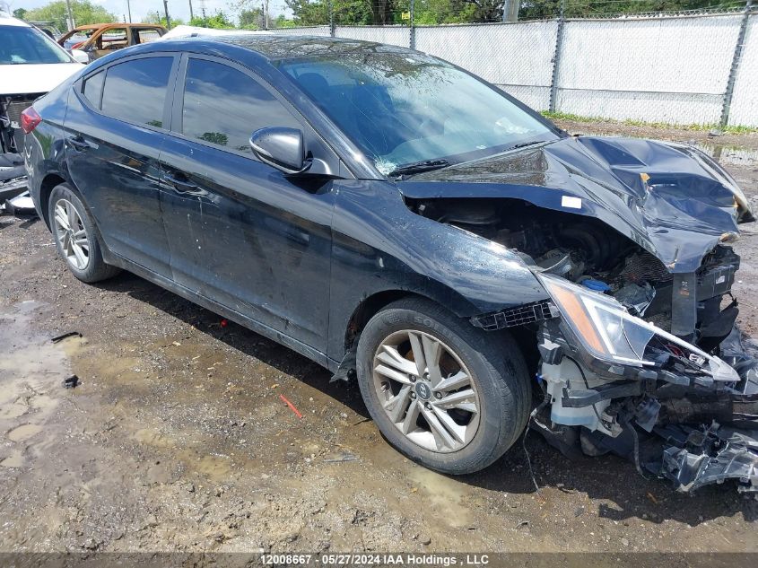 2019 Hyundai Elantra Preferred VIN: KMHD84LF8KU878204 Lot: 12008667