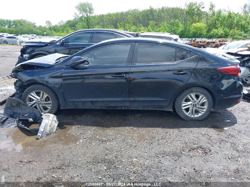 2019 Hyundai Elantra Preferred VIN: KMHD84LF8KU878204 Lot: 12008667