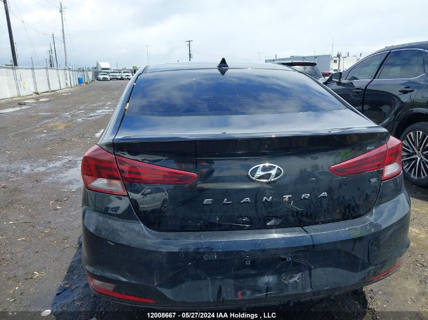 2019 Hyundai Elantra Preferred VIN: KMHD84LF8KU878204 Lot: 12008667