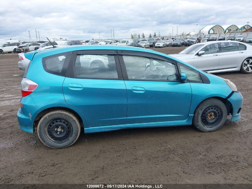 2014 Honda Fit VIN: LUCGE8H75E3001100 Lot: 12008672