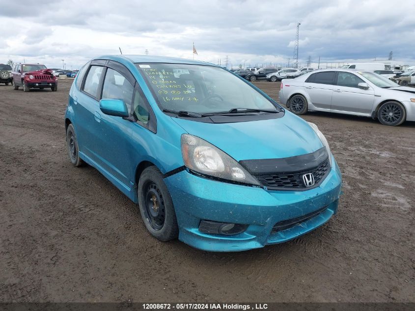 2014 Honda Fit VIN: LUCGE8H75E3001100 Lot: 12008672