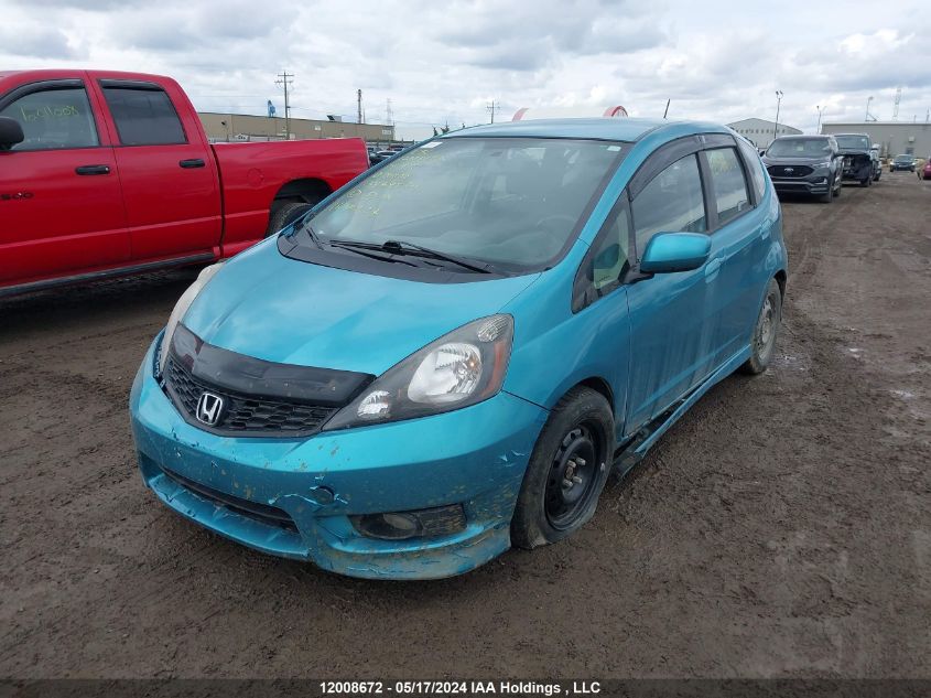 2014 Honda Fit VIN: LUCGE8H75E3001100 Lot: 12008672