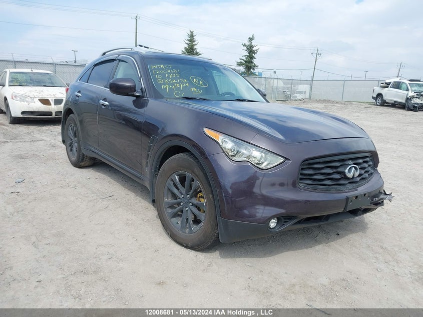 2010 Infiniti Fx35 VIN: JN8AS1MW5AM852152 Lot: 12008681