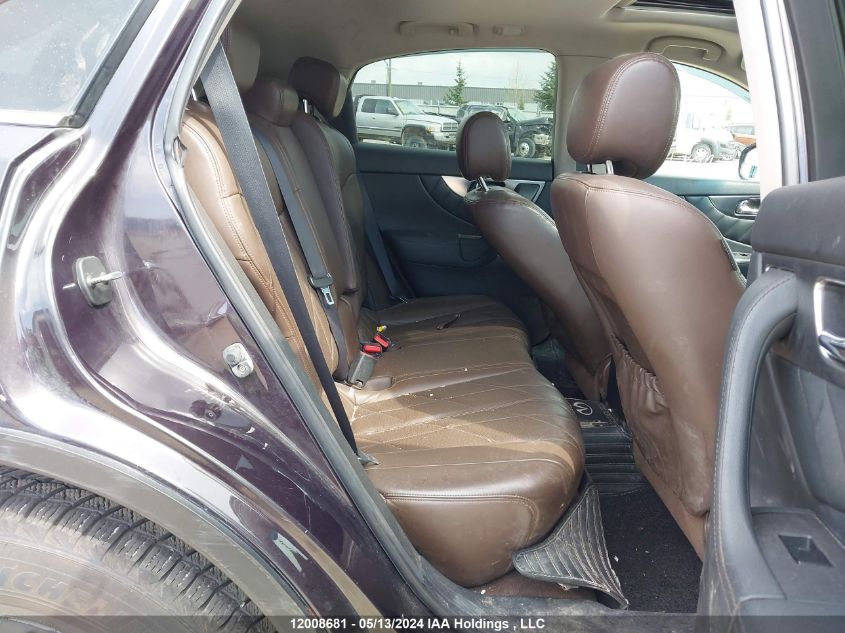 2010 Infiniti Fx35 VIN: JN8AS1MW5AM852152 Lot: 12008681