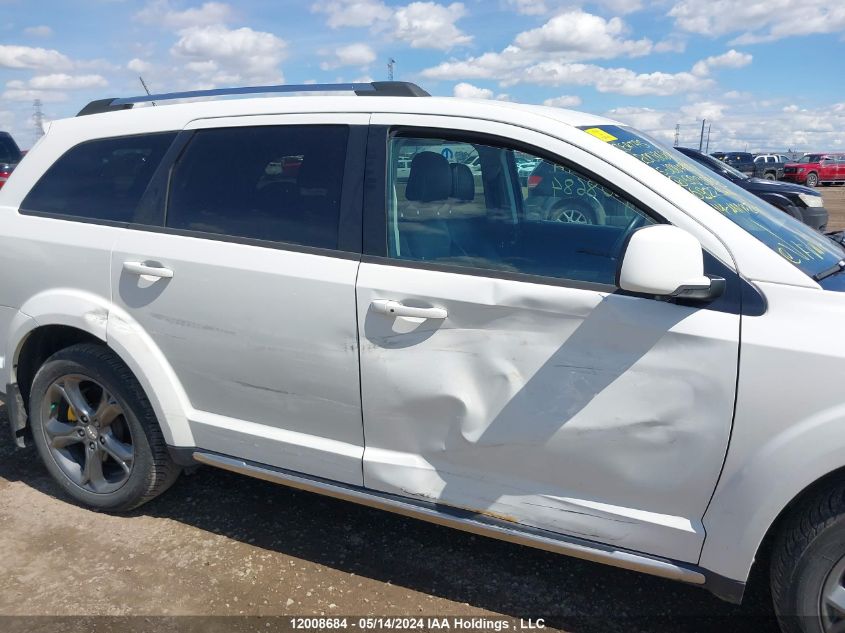 2015 Dodge Journey Crossroad VIN: 3C4PDCGG8FT599023 Lot: 12008684