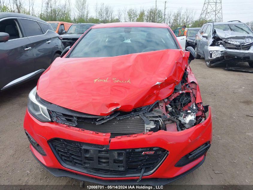 2018 Chevrolet Cruze Lt VIN: 3G1BE6SM8JS585460 Lot: 12008701