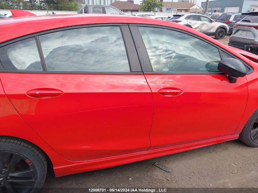 2018 Chevrolet Cruze Lt VIN: 3G1BE6SM8JS585460 Lot: 12008701