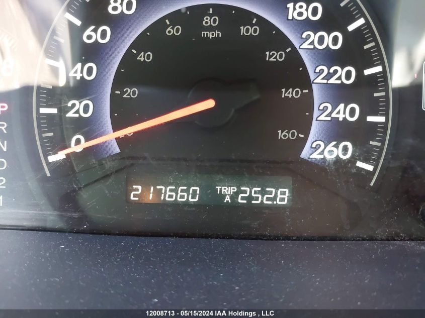 2009 Honda Odyssey VIN: 5FNRL38629B500815 Lot: 12008713