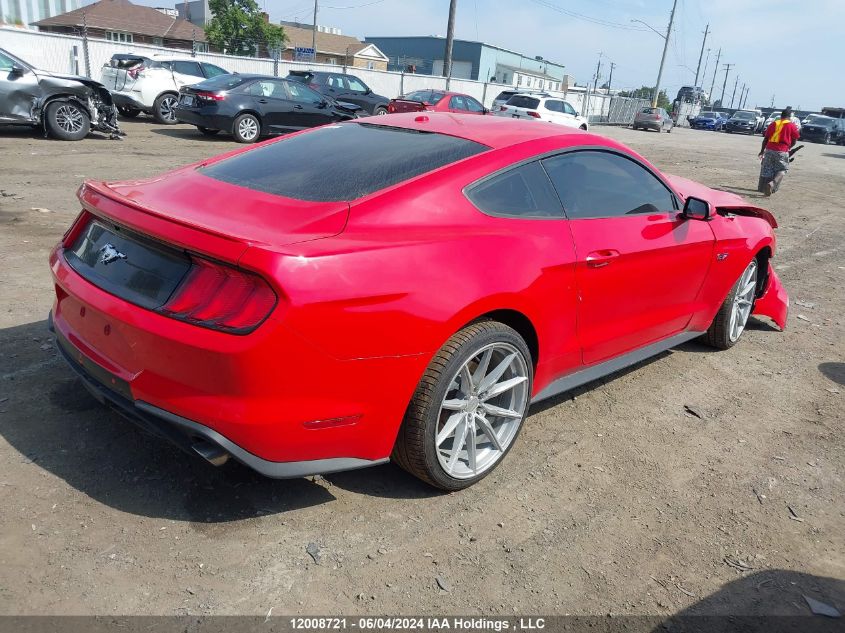 2019 Ford Mustang VIN: 1FA6P8TH6K5105076 Lot: 12008721