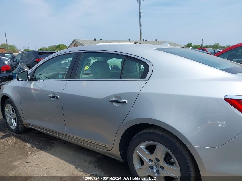 2010 Buick Lacrosse VIN: 1G4GH5EC2AF258649 Lot: 12008724