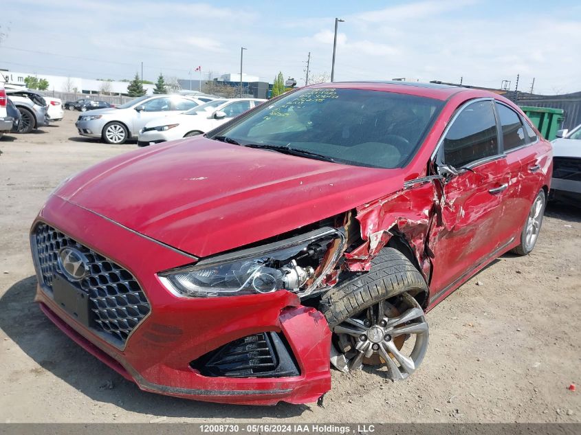 2018 Hyundai Sonata VIN: 5NPE34AF2JH722095 Lot: 12008730