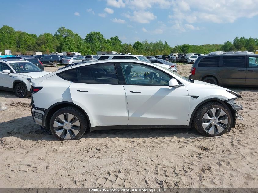 2020 Tesla Model Y VIN: 5YJYGDEE9LF045194 Lot: 12008735