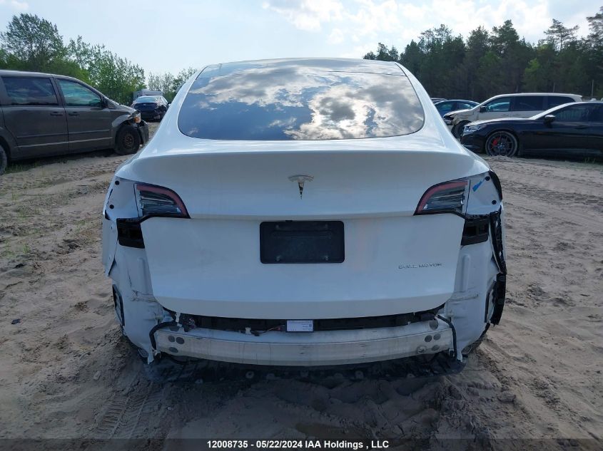 2020 Tesla Model Y VIN: 5YJYGDEE9LF045194 Lot: 12008735