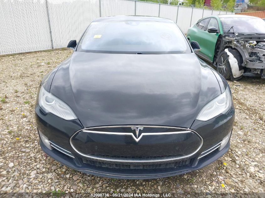 2015 Tesla Model S 70D/85D/P85D VIN: 5YJSA1H25FF092489 Lot: 12008736