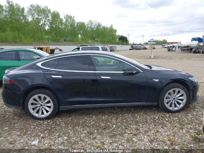 2015 Tesla Model S 70D/85D/P85D VIN: 5YJSA1H25FF092489 Lot: 12008736