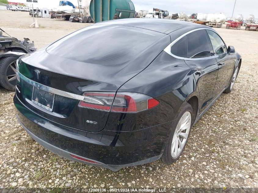 2015 Tesla Model S 70D/85D/P85D VIN: 5YJSA1H25FF092489 Lot: 12008736