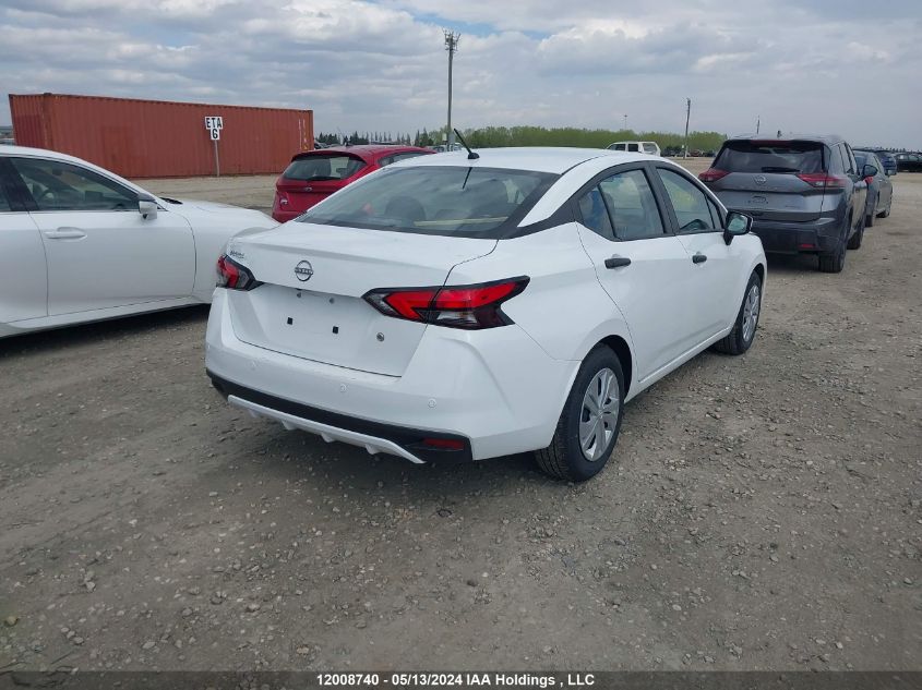 2024 Nissan Versa S VIN: 3N1CN8DV2RL846412 Lot: 12008740