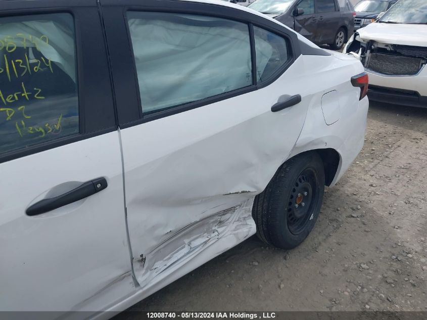 2024 Nissan Versa S VIN: 3N1CN8DV2RL846412 Lot: 12008740