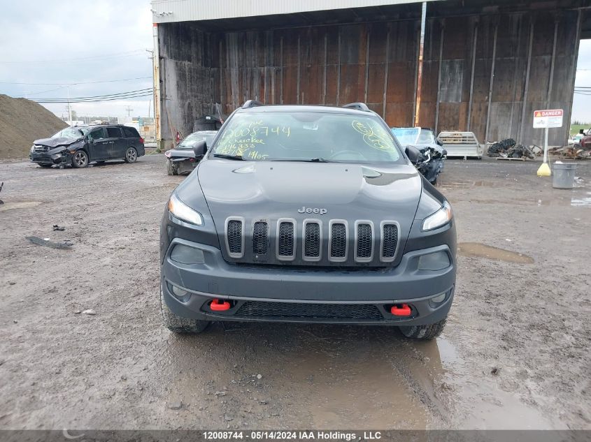 2016 Jeep Cherokee Trailhawk VIN: 1C4PJMBS8GW146333 Lot: 12008744