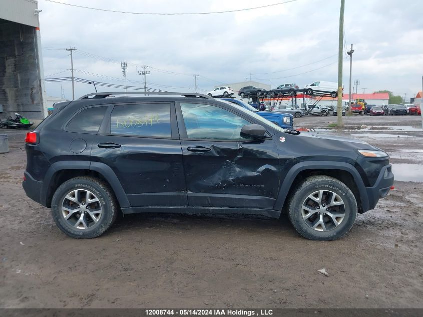 2016 Jeep Cherokee Trailhawk VIN: 1C4PJMBS8GW146333 Lot: 12008744